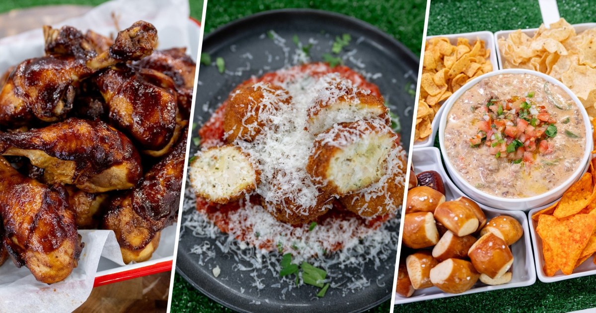 Whip up these Super Bowl snacks inspired by Chiefs and Eagles