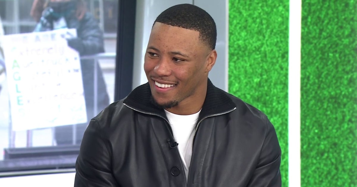 Saquon Barkley talks golf goals — and gets invite from an LIV star!