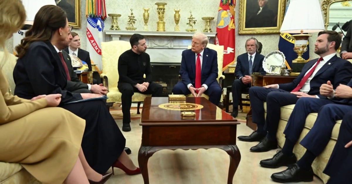 European leaders try to contain fallout from Trump-Zelenskyy clash