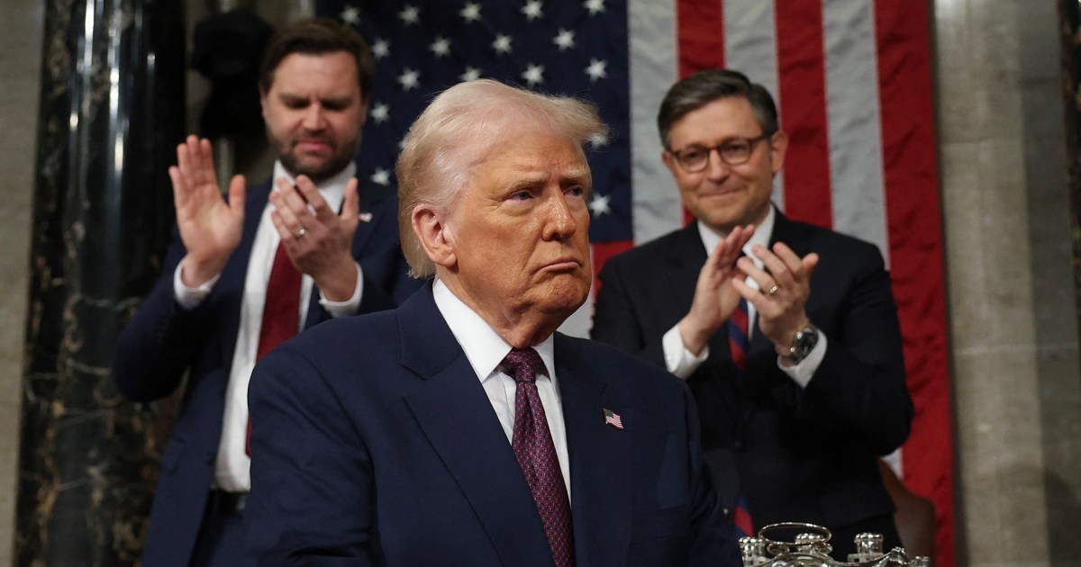 See key moments from Trumps 2025 joint address to Congress