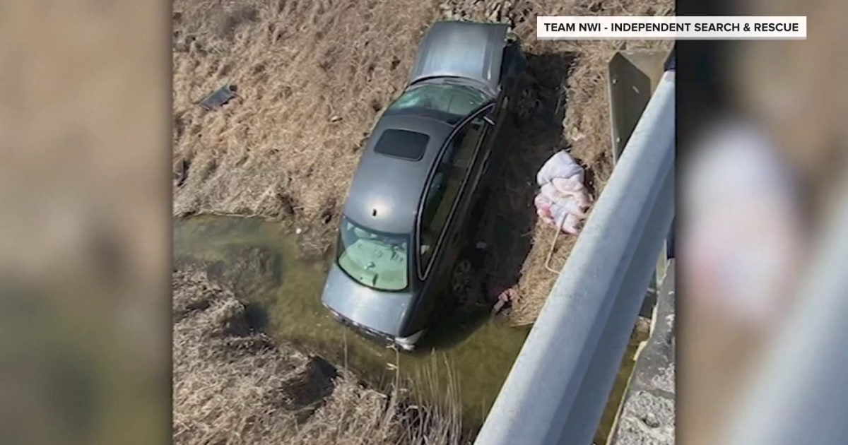 Missing woman found alive after being trapped in car for a week