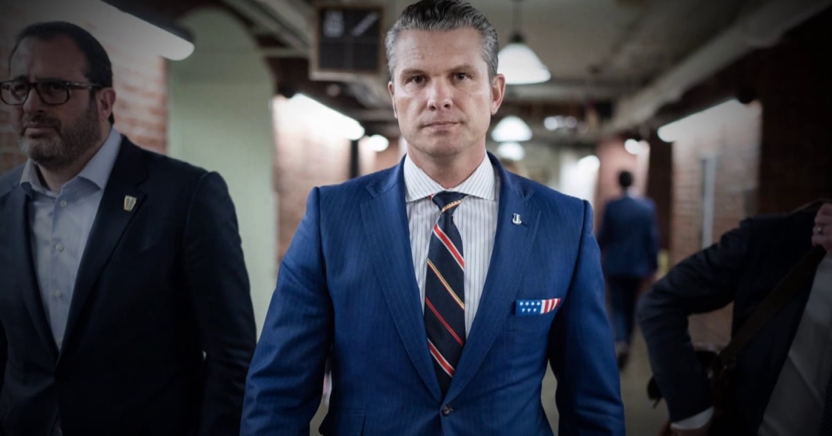 Hegseth says ‘nobody was texting war plans’ after chat emerges