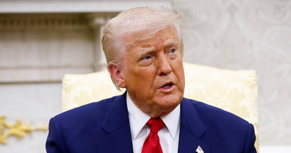 Trump not looking to pause tariffs despite global economic fears