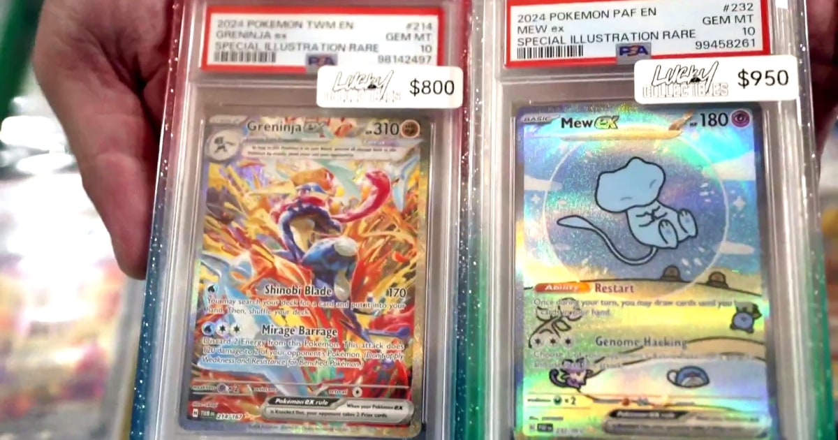 Fans are cashing in big on vintage Pokmon trading card frenzy Fans are cashing in big on vintage Pokmon trading card frenzy