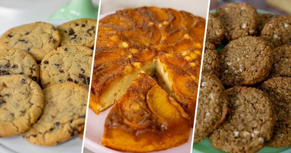 Peaches and cream upside-down cake: Get Christina Tosi’s recipe