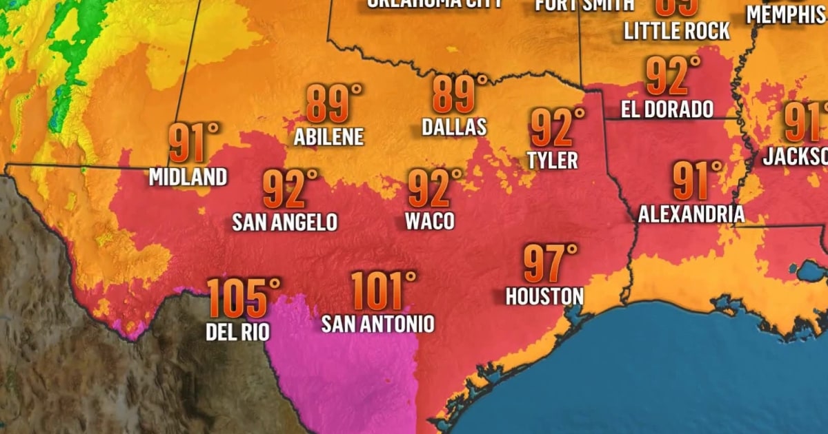 Millions across South, Midwest brace for record high temperatures