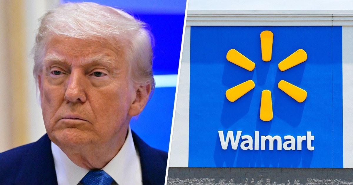 Trump says Walmart should ‘eat’ the cost of tariffs