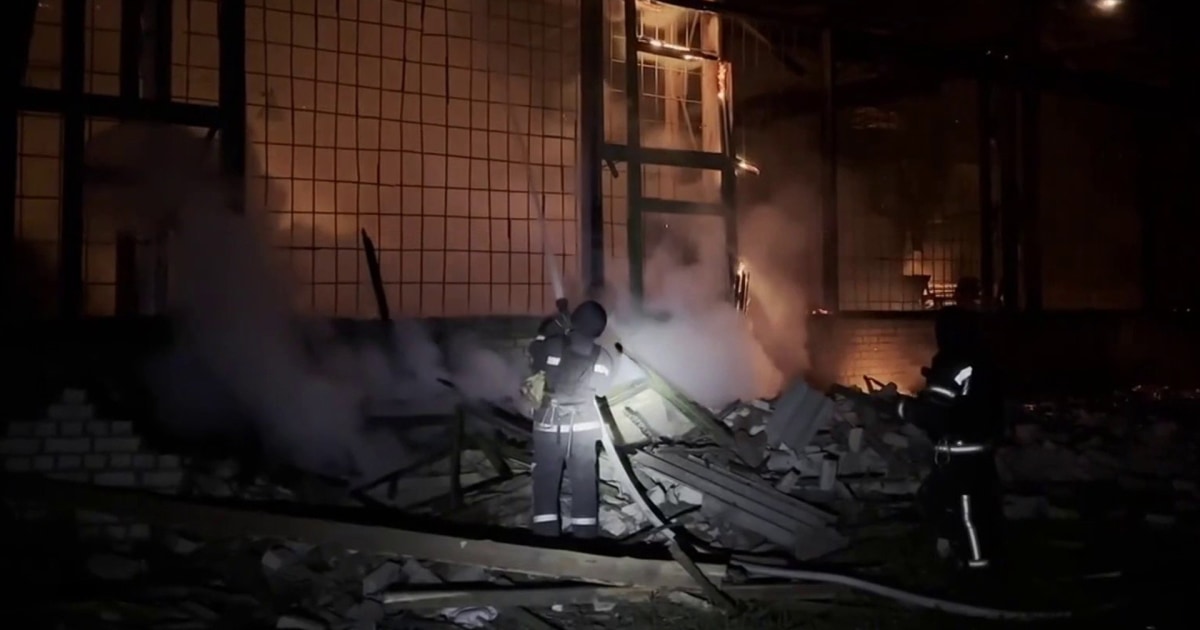 Russia strikes Ukraine before the ceasefire talks Putin Trump