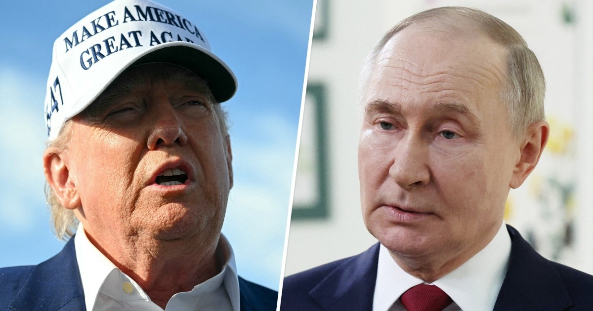 Trump: Putin ‘has gone absolutely crazy’ amid strikes on Ukraine