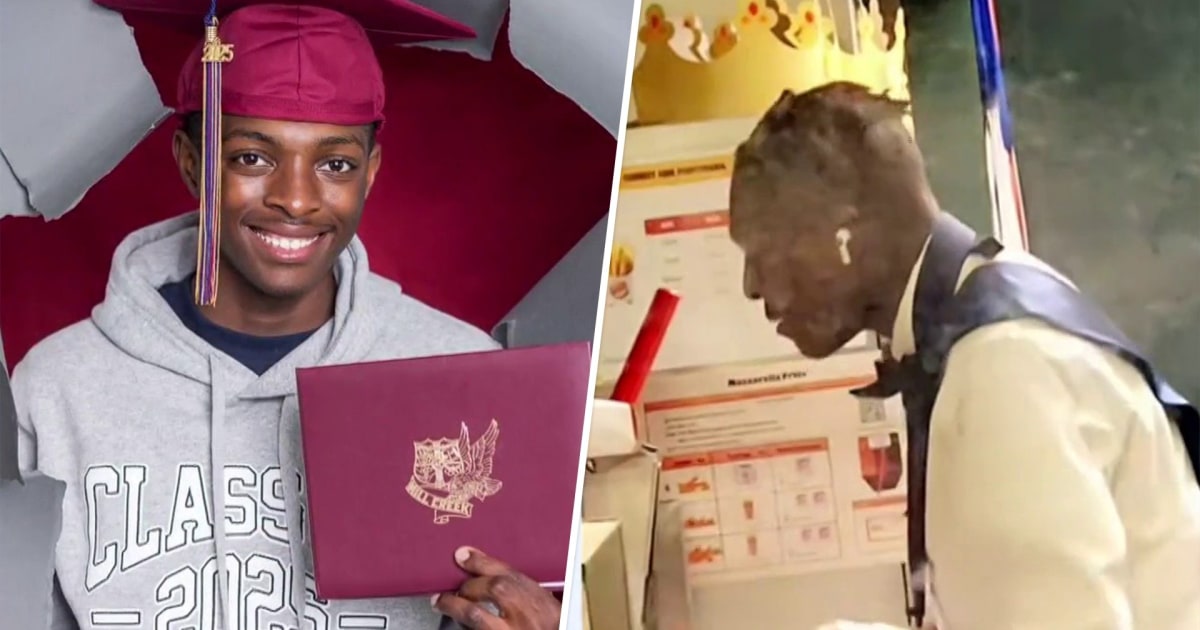 Graduate Skips Celebration to Help Coworkers at Burger King