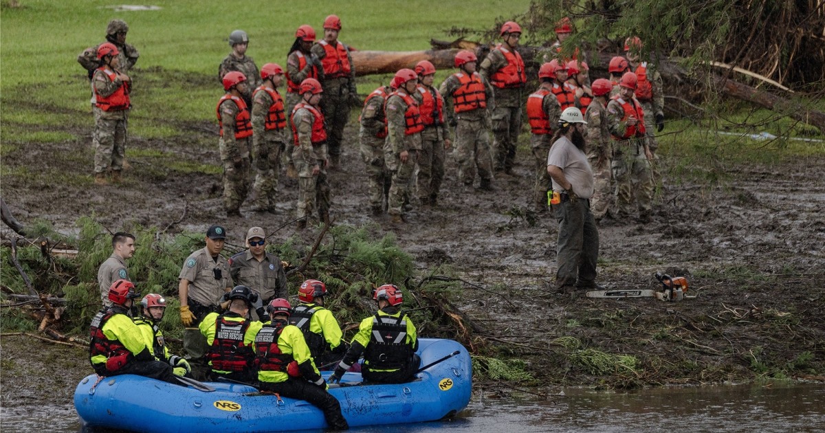 Death Toll From Texas Floods Tops 80 as Search Efforts Intensify
