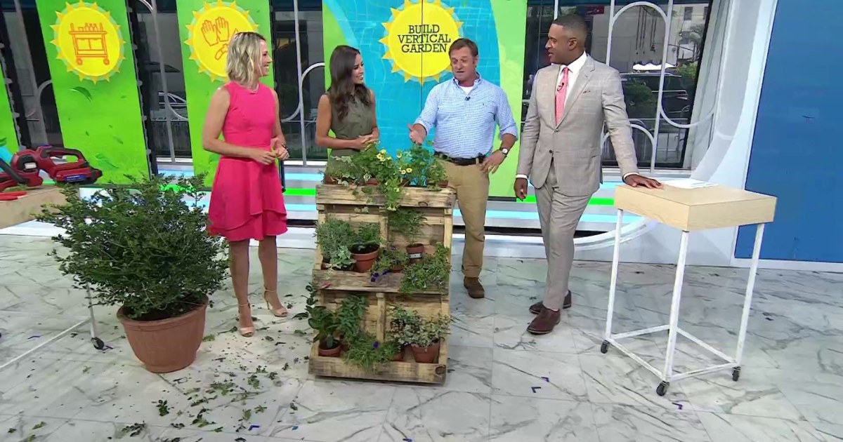 Home DIY Tips for Summer: Outdoor Furniture, Vertical Garden
