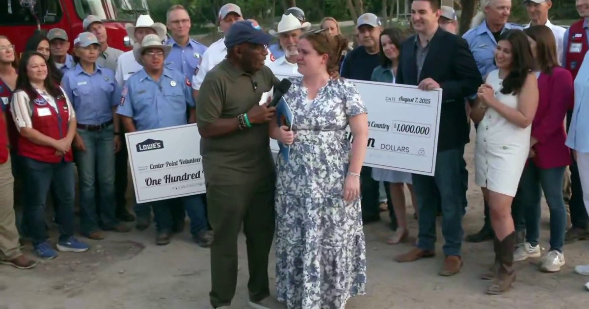 Al Roker Lends a Hand to Texas Community Devastated by Floods