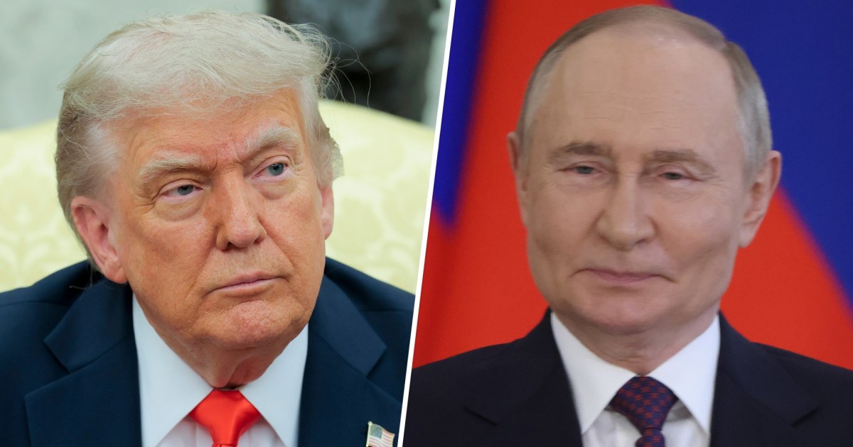 Trump Talks 'Land Swap' Ahead of Meeting With Putin on Ukraine