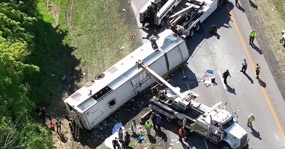 5 Dead, Dozens Injured After Tour Bus Crashes in New York State