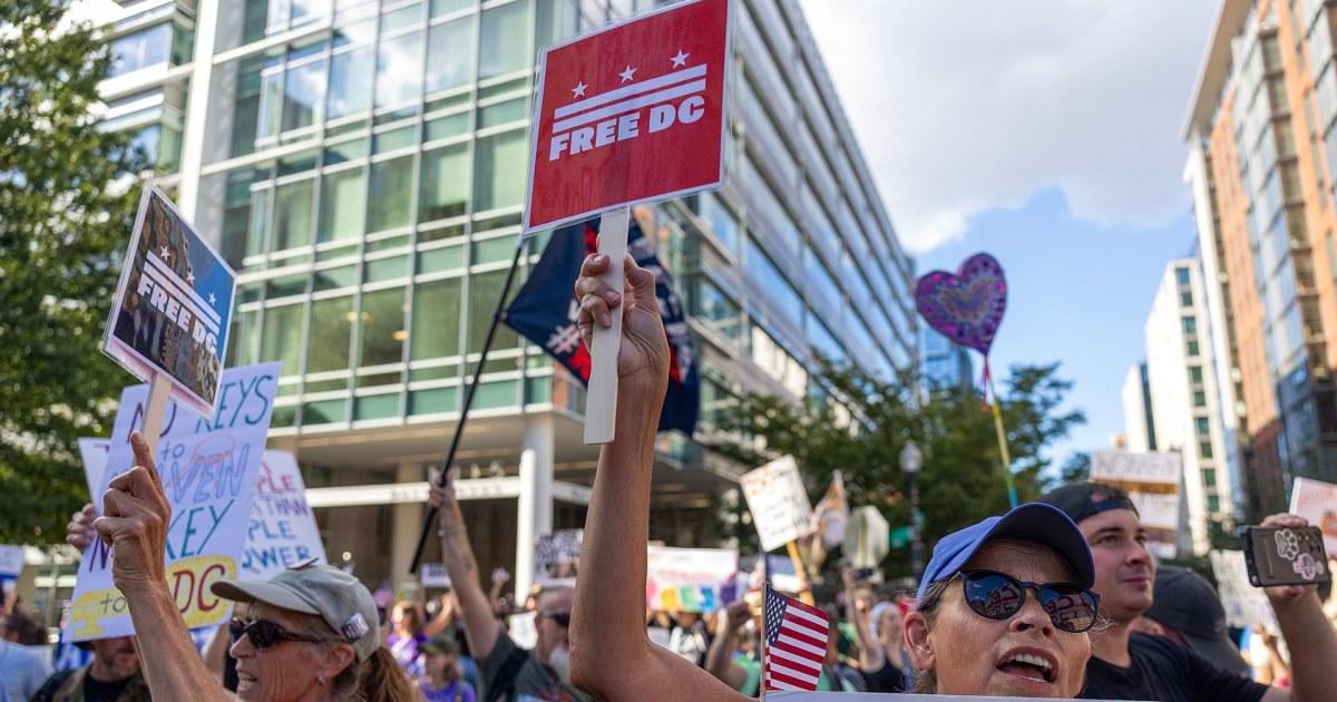 Protesters Push Back Against Trump&rsquo;s Use of Federal Forces