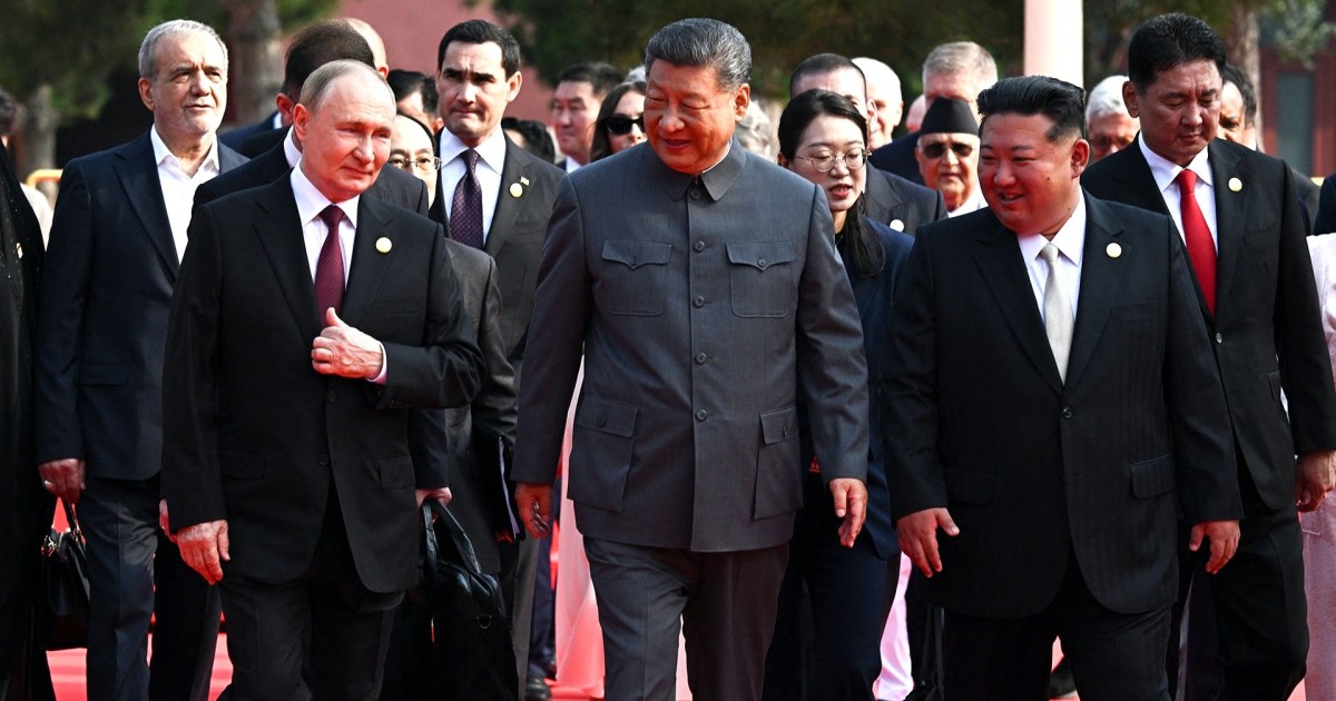 Leaders of Russia, North Korea, Iran Attend Chinas Military Parade