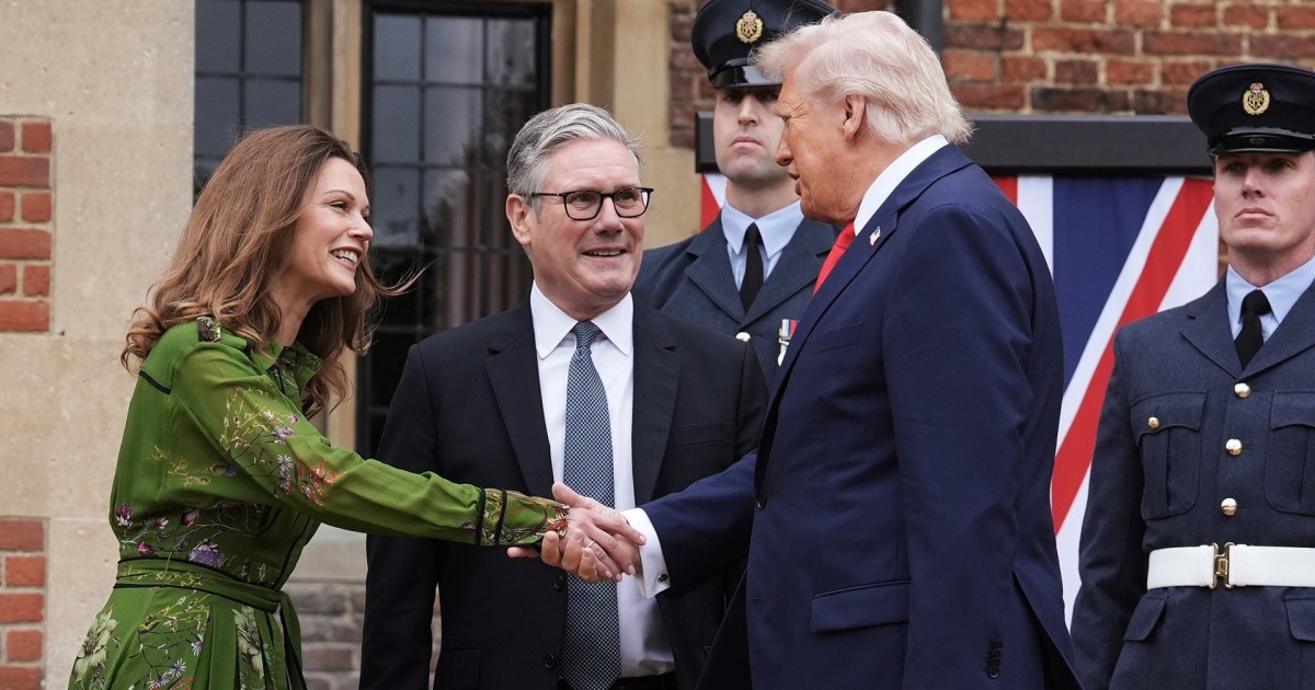 Trump, UK PM Starmer Expected to Discuss Ukraine, Trade, AI