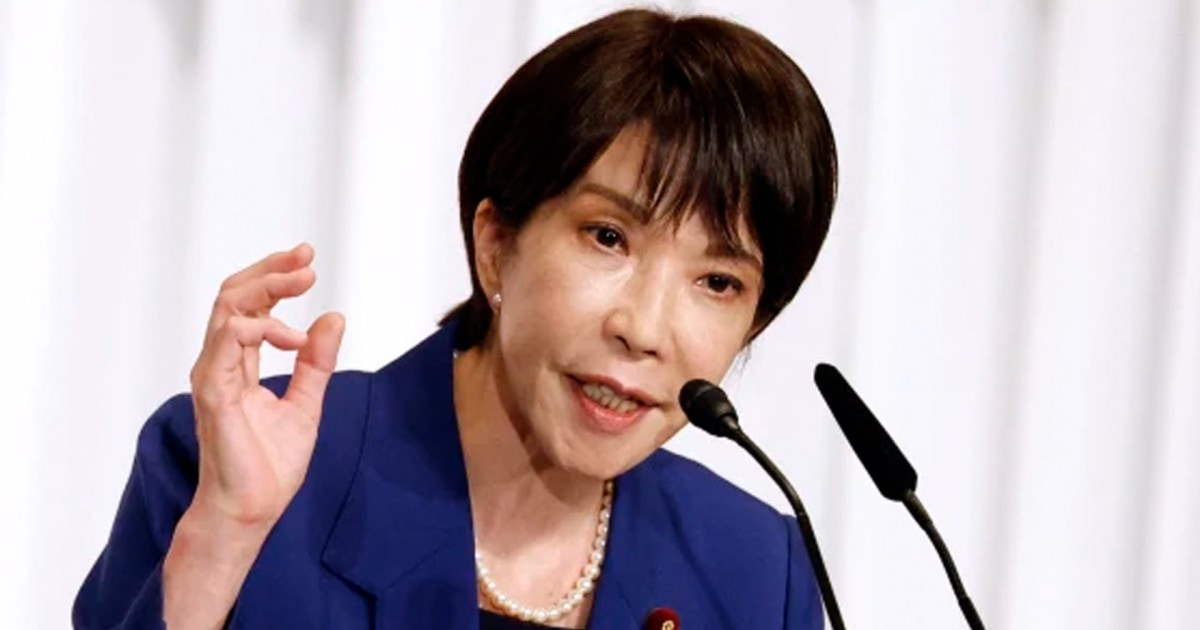Sanae Takaichi Set to Become Japan First Female Prime Minister