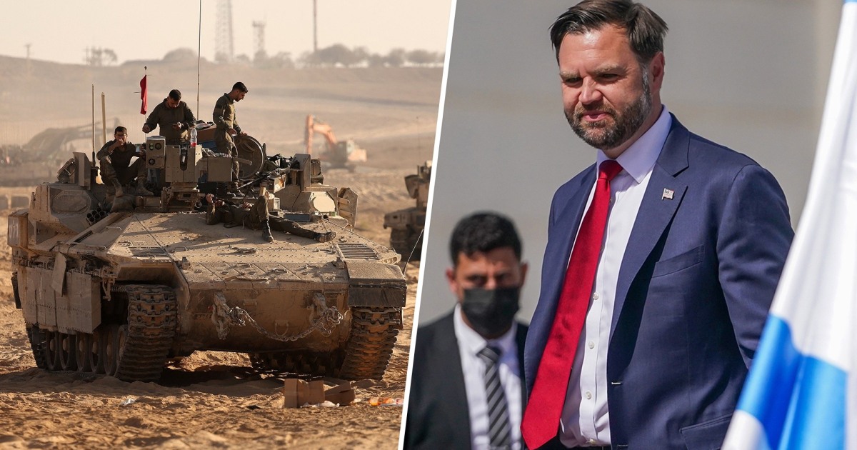 JD Vance Arrives in Israel as Gaza Deal Hangs in the Balance