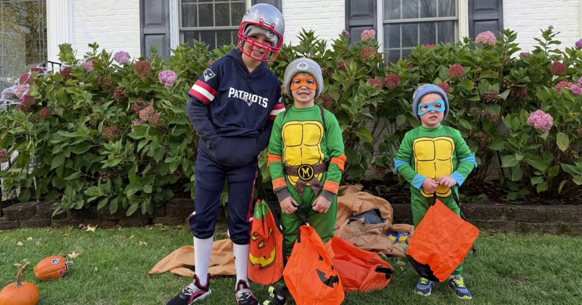 Image for Dylan Dreyer Shares Pics of Sons' First Suburban Halloween