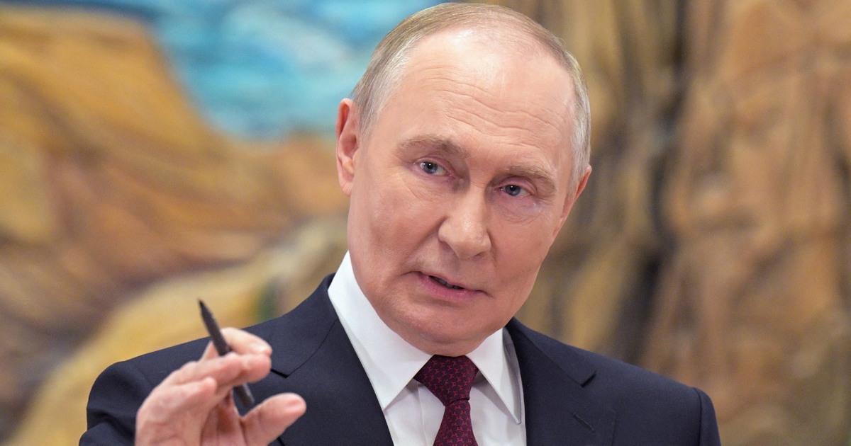 Putin Says He's Ready for 'Serious' Talks to End War in Ukraine