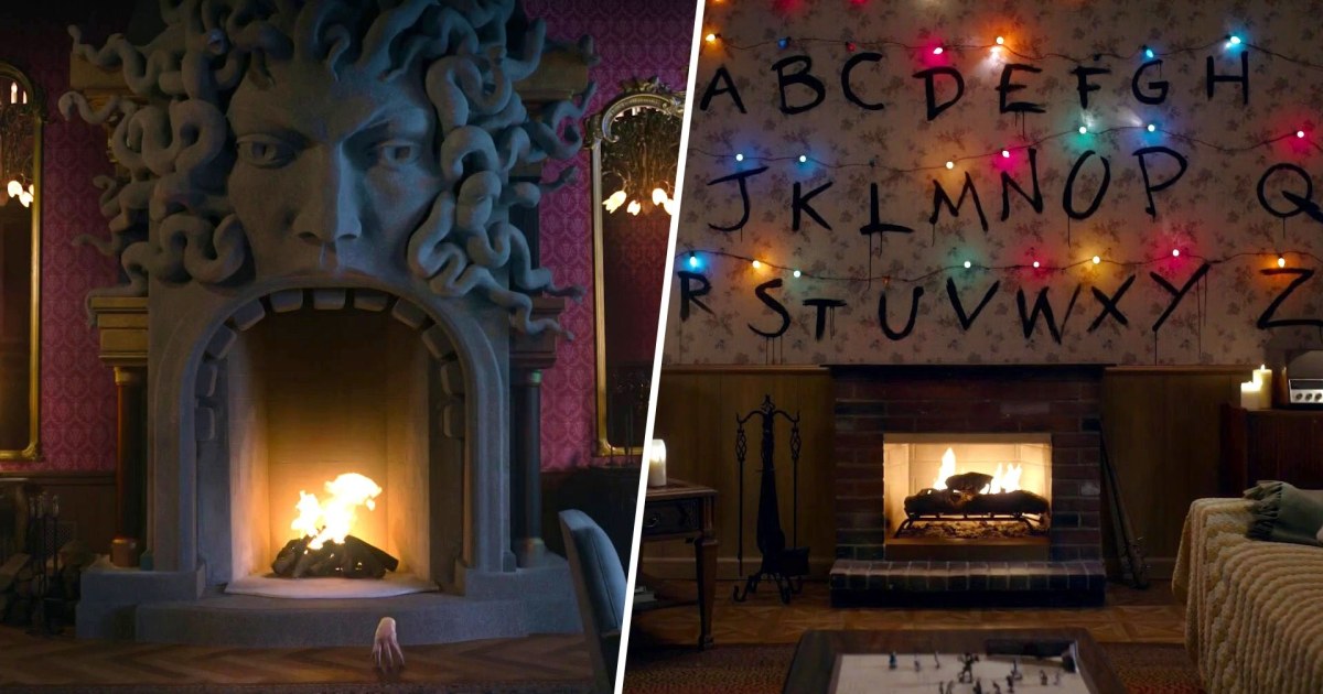 Netflix Launches Immersive Yule Logs Inspired by Hit Shows