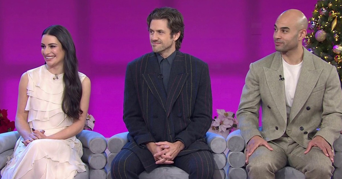 Lea Michele, Aaron Tveit, and Nicholas Christopher Talk ‘Chess’