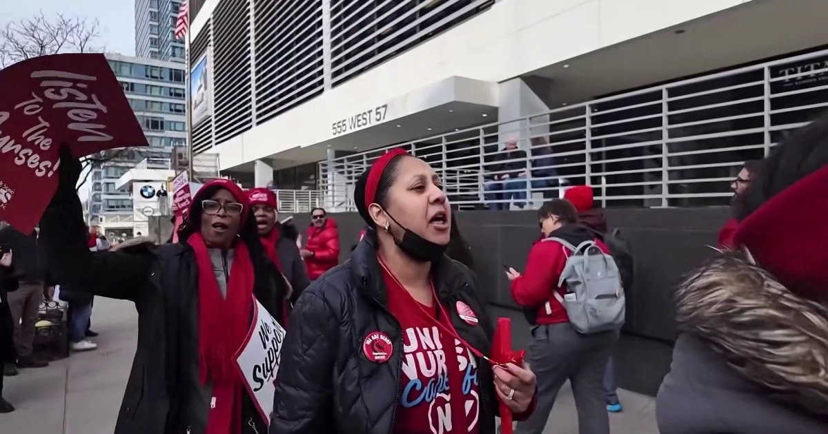Nurses in 3 Hospital Systems in New York Go On Strike