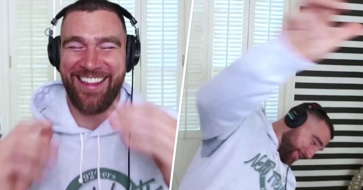 Travis Kelce Breaks Item During Podcast: ‘Taylor’s Gonna Kill Me’