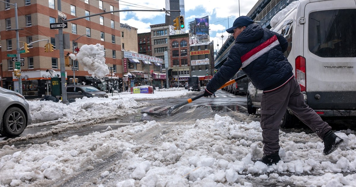 More Snow Hits Northeast as it Continues to Dig Out From Blizzard