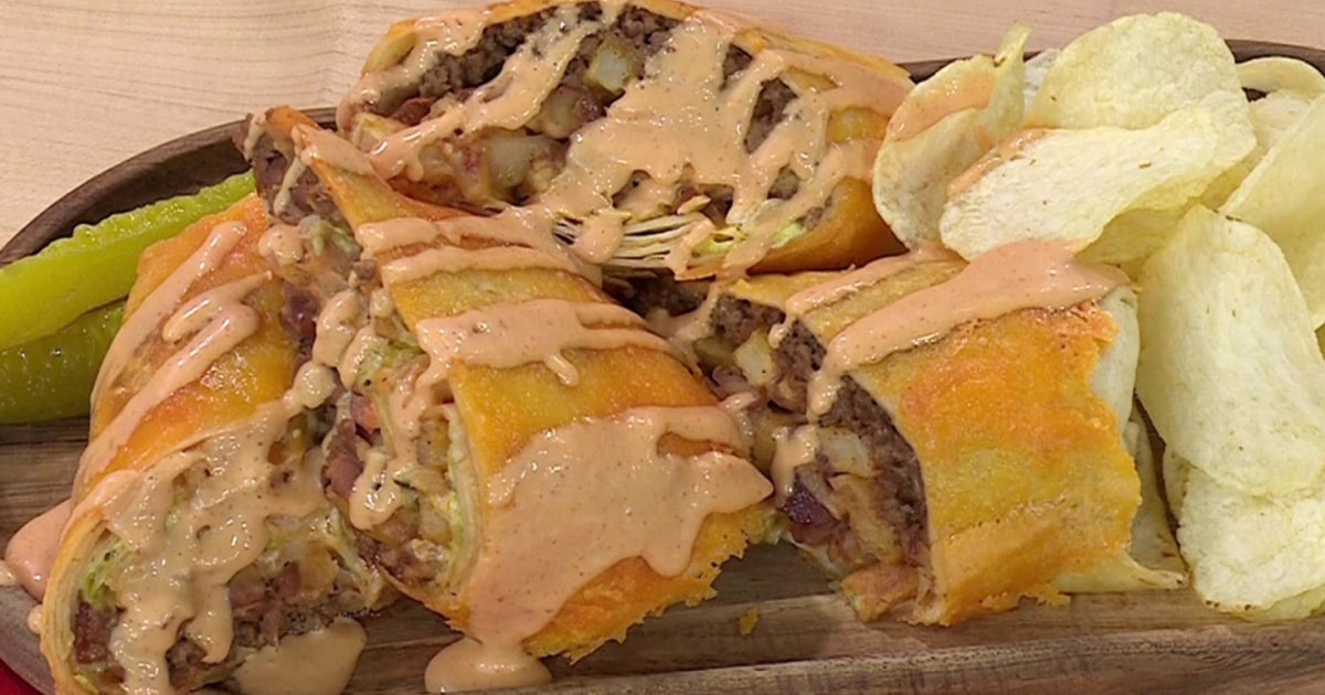 Guy Fieri Talk Super Bowl Ad, Makes Bacon Cheeseburger Burrito