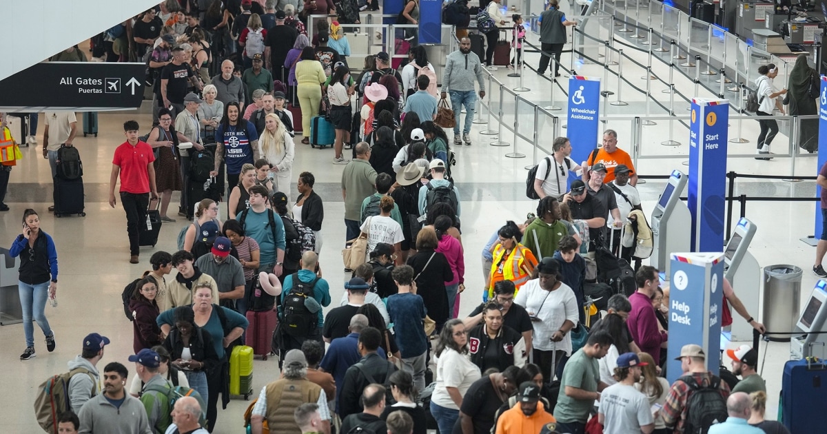 Travelers Stuck in TSA Lines Amid Partial Government Shutdown