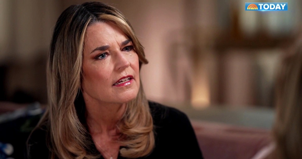 Savannah Guthrie The Moment She Learned Her Mother Is Missing