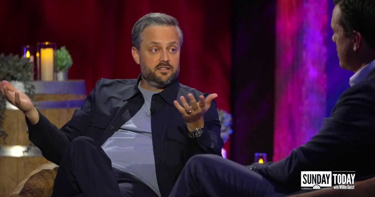 On #SundayTODAY: In Part Two of this week’s #SundaySitdown, @NateBargatze tells @WillieGeist about getting cut by his own dad from the high school basketball team and his unlikely role in national security after 9/11.