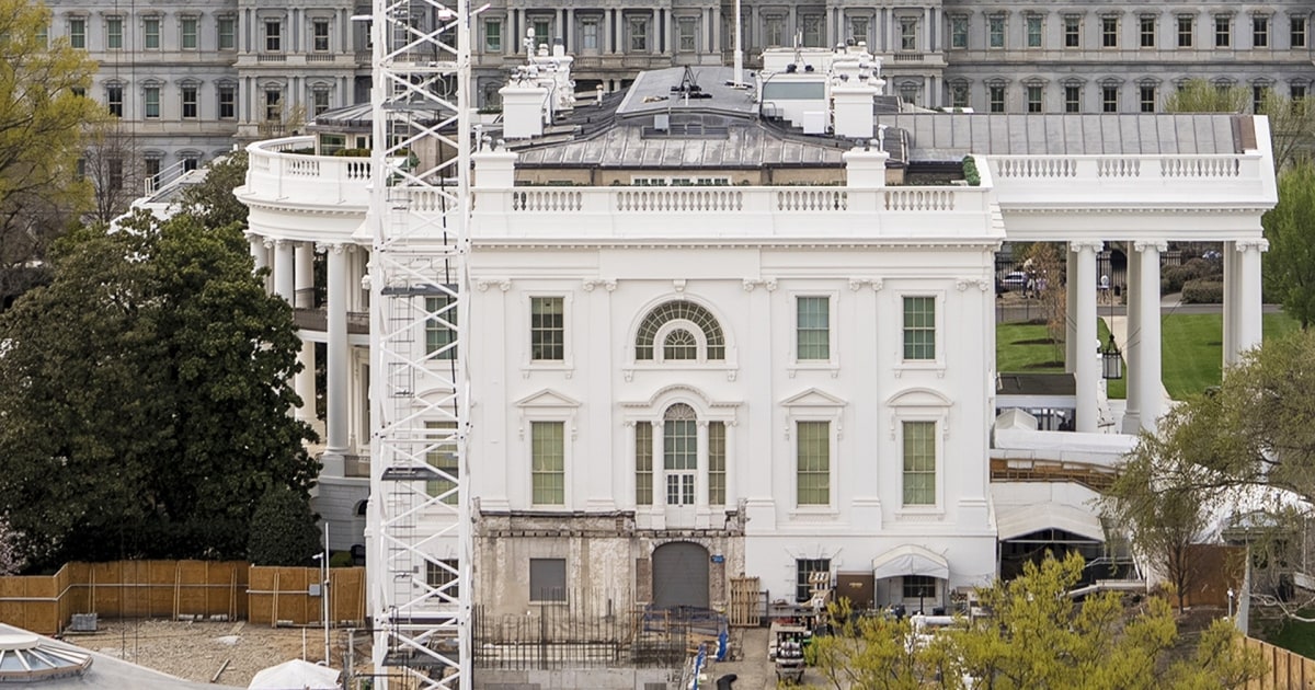 Judge Again Halts Construction of Trump's White House Ballroom