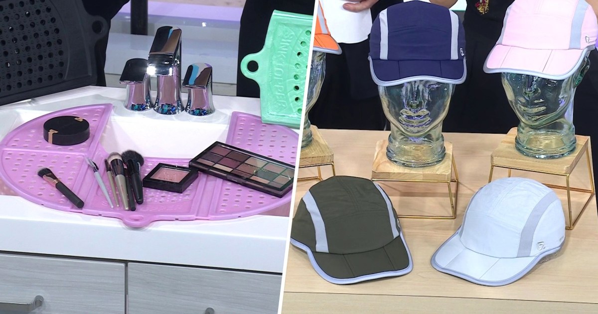 April Topper April Bestsellers: Sink Topper, Packable Reflective Hat, More