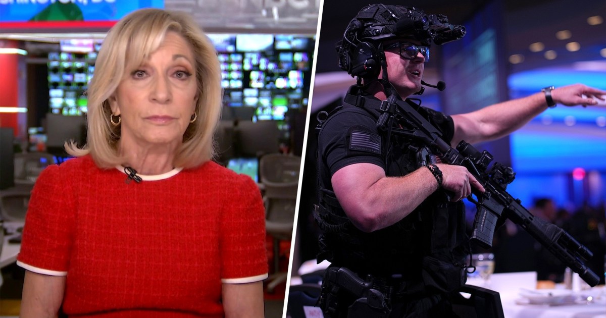 “I spun around and saw the President was already being taken out. It was all happening in split seconds.” 

@Mitchellreports on being in the room during the shooting at the White House Correspondents’ Dinner.