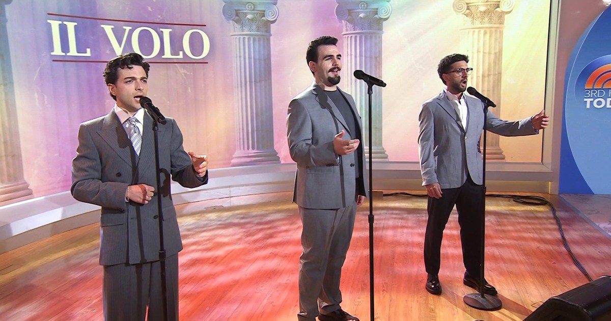 Il Volo Discusses Upcoming World Tour on TODAY