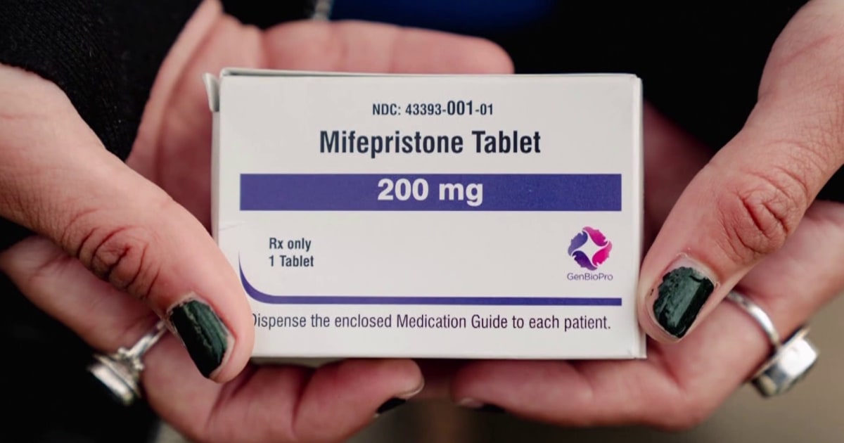 The Supreme Court has been asked to weigh in on access to abortion pills through the mail, after an appeals court blocked the most used pill from being mailed. @VCastroTV has more for #SundayTODAY.
