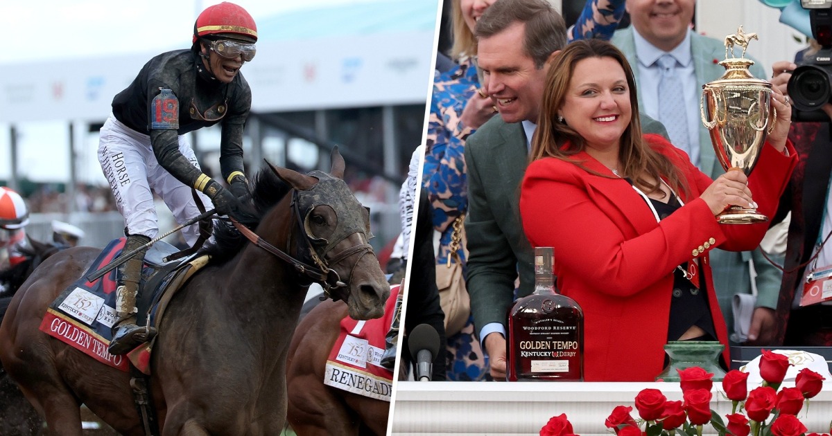 Saturday’s 152nd running of the Kentucky Derby saw a heart-pounding finish, and some history as Golden Tempo went from last to win the Run for the Roses. #SundayTODAY
