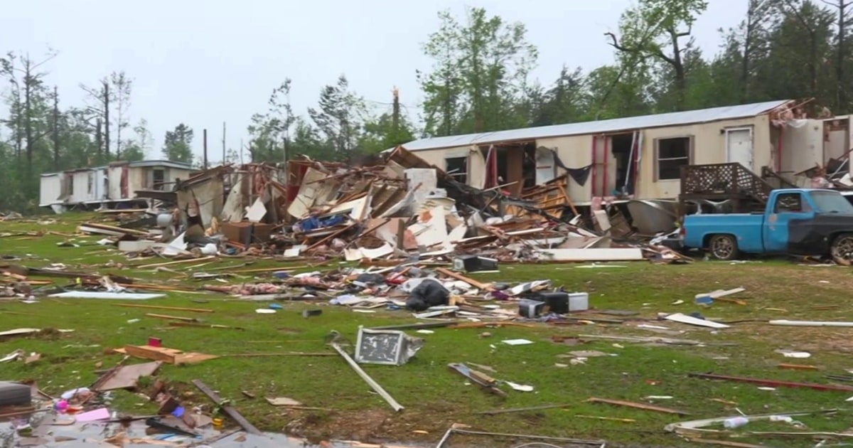 Severe Tornadoes in Mississippi Leave Path of Destruction