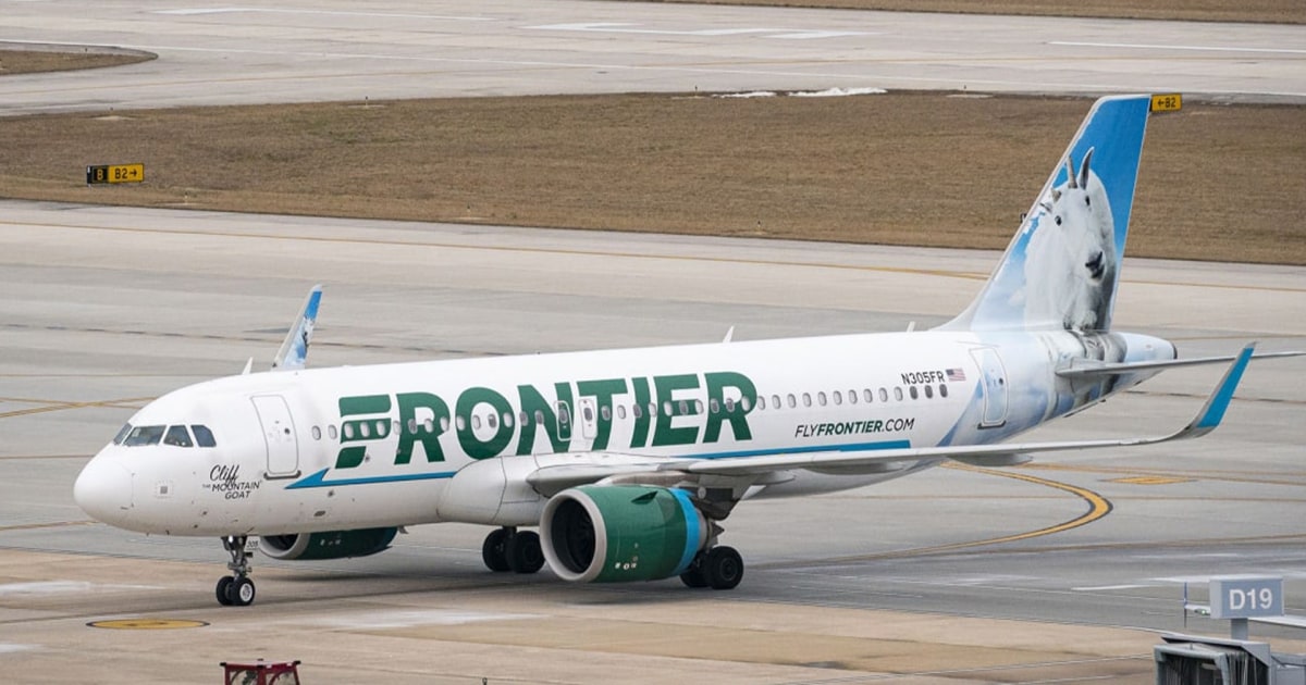 Frontier Plane Aborts Takeoff After Hitting a Person on the Runway