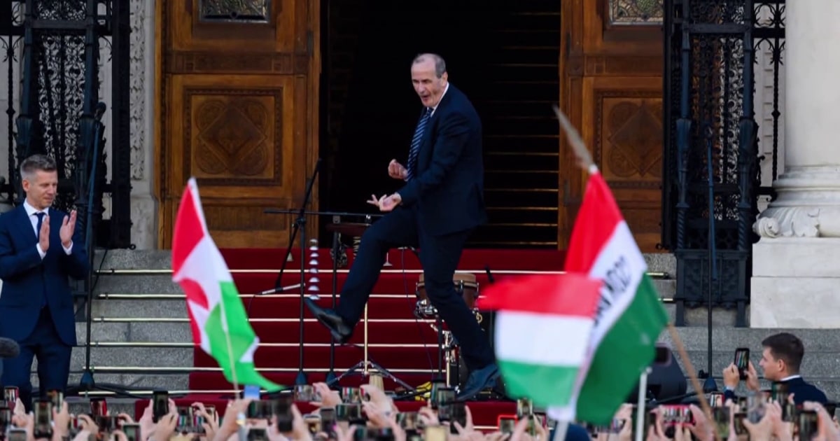 Hungarian Official Performs Encore of Viral Dance With New Moves