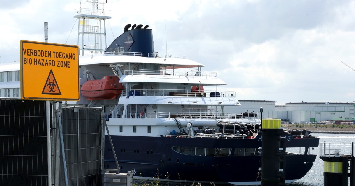 Hantavirus Cruise Ship Arrives in Netherlands to Be Disinfected