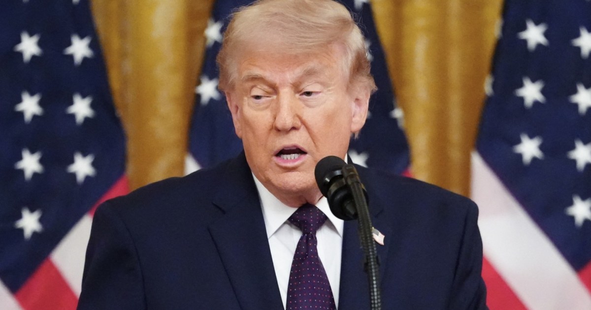 President Trump says an agreement with Iran has been 