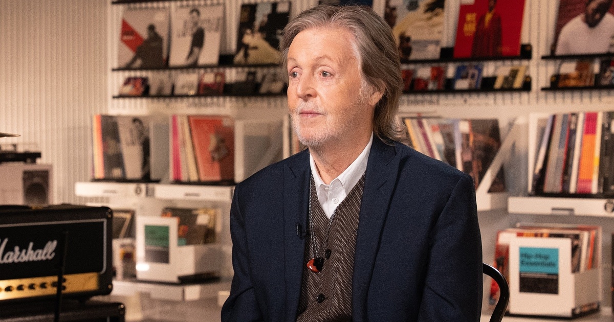 On #SundayTODAY: In part two of their Sunday Sitdown, @PaulMcCartney shares memories of John and George, and reflects on how much more music he still has in him.