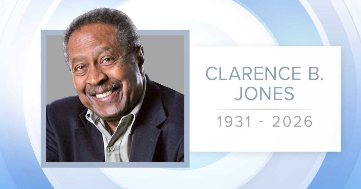 Our #SundayTODAY #LiveWellLived tribute goes to Clarence B. Jones, a civil rights leader and co-author of the 