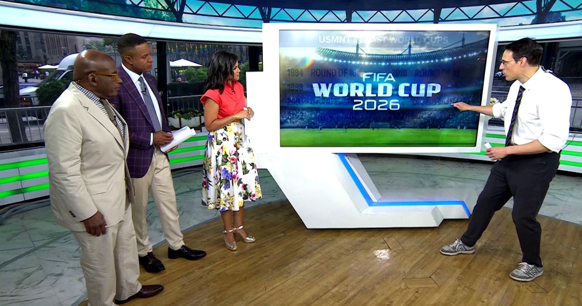 Steve Kornacki Previews 2026 FIFA World Cup Matches and Unde