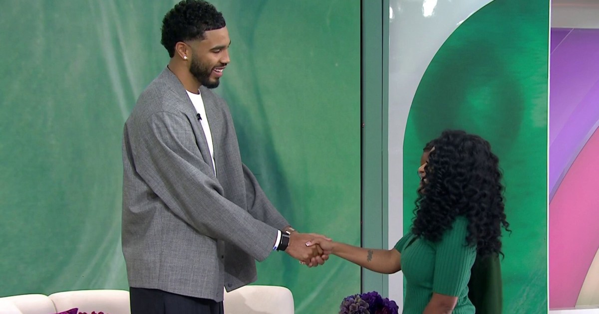 Jayson Tatum Surprised by Family That His Foundation Helped